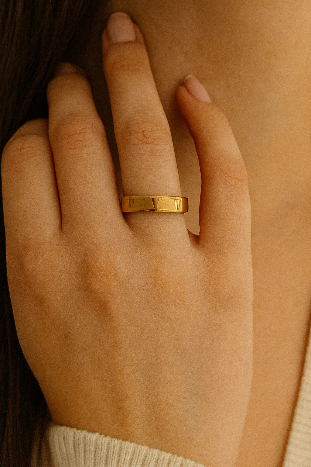 ROMAN NUMBER RING