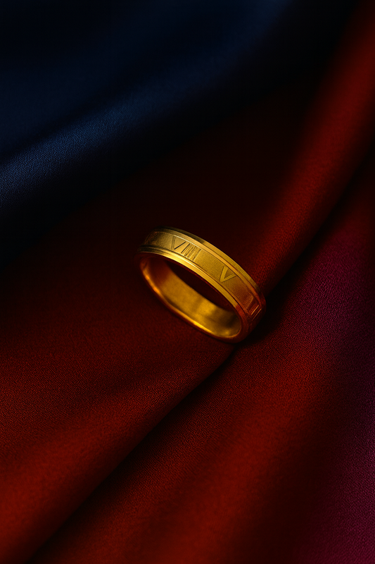 ROMAN NUMBER RING