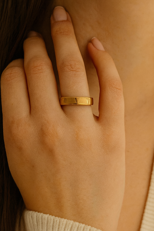 ROMAN NUMBER RING