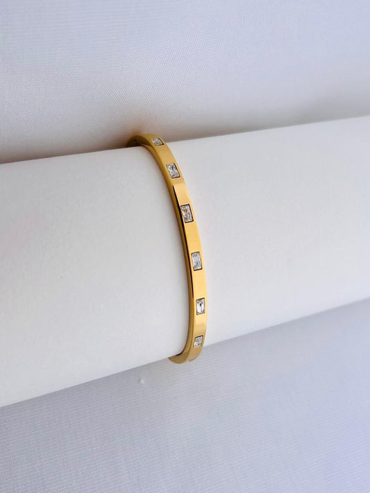 Crystal Bangle Bracelet
